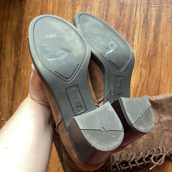 White Mountain over the knee lace up boots size 6 - Picture 5 of 10